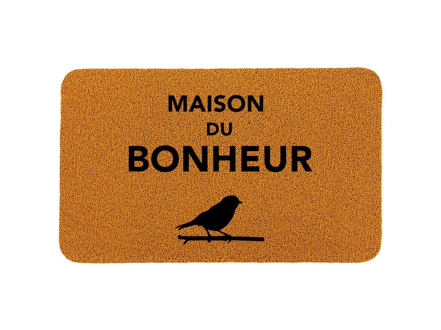 Paillasson maison du bonheur oiseau