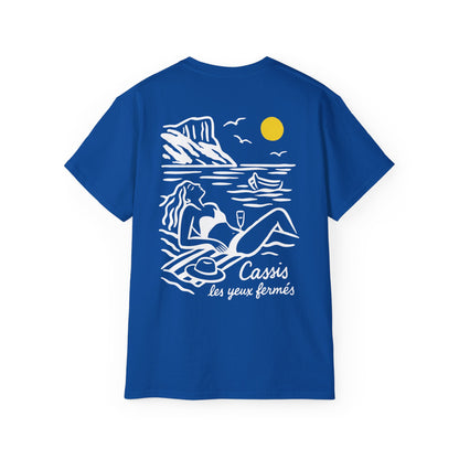 T-shirt"Cassis les yeux fermés"